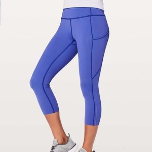 Lululemon Fast & Free Crop II *Nulux 19”